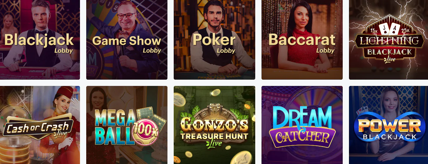 jeux Les meilleurs jeux en direct au casino en ligne NapoleonGames